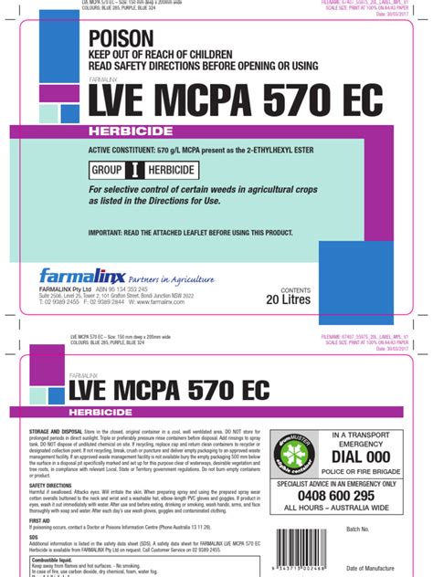 genfarm Lv mcpa 570